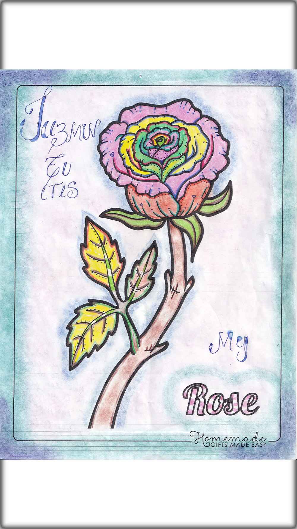 Rose Drawing