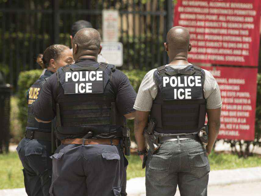 ICE Officers in Uniform