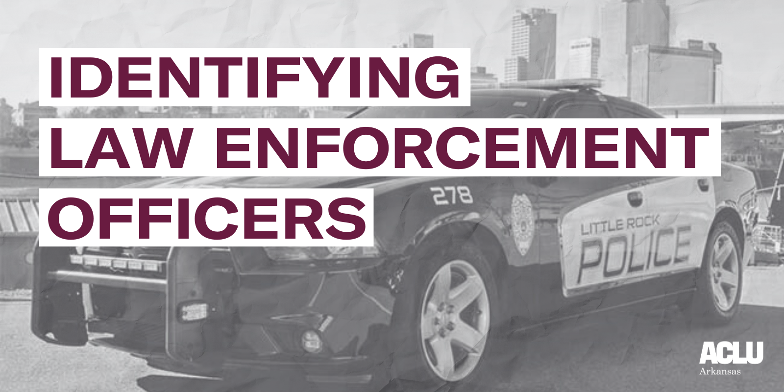 Identifying Law Enforcement Officers